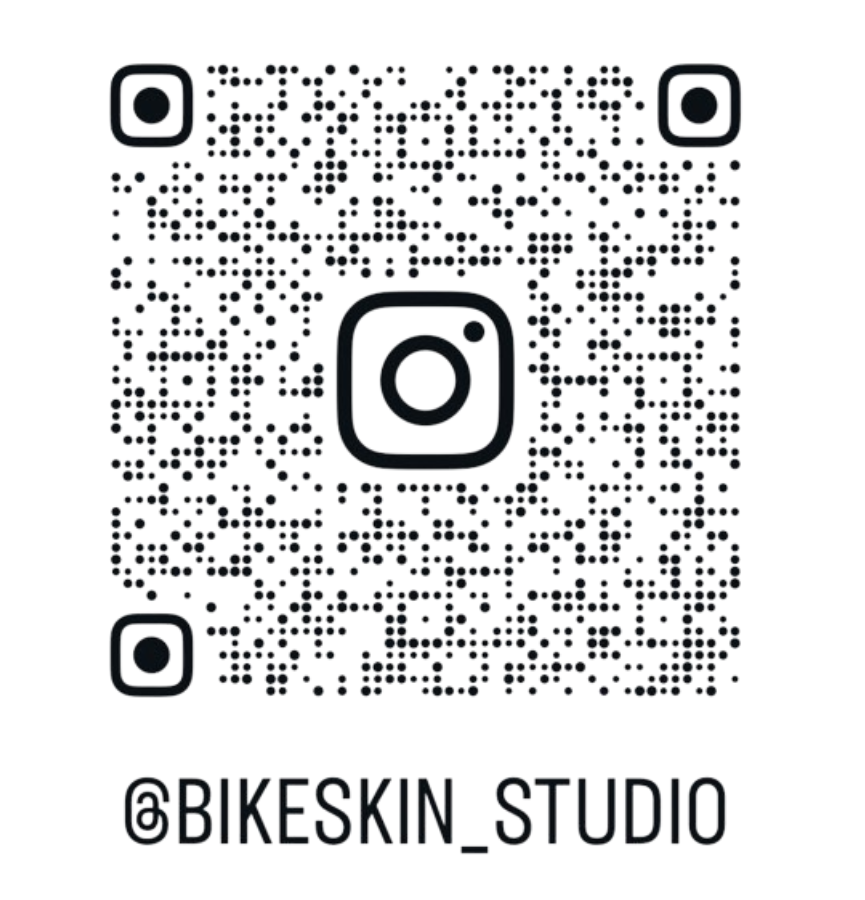 QR kód BikeSkin studio